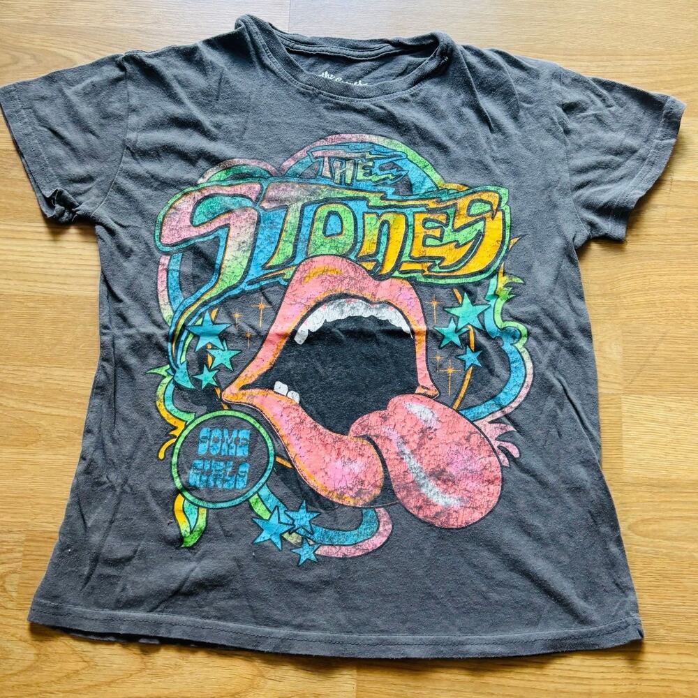 THE ROLLING STONES BAND T SHIRT XS